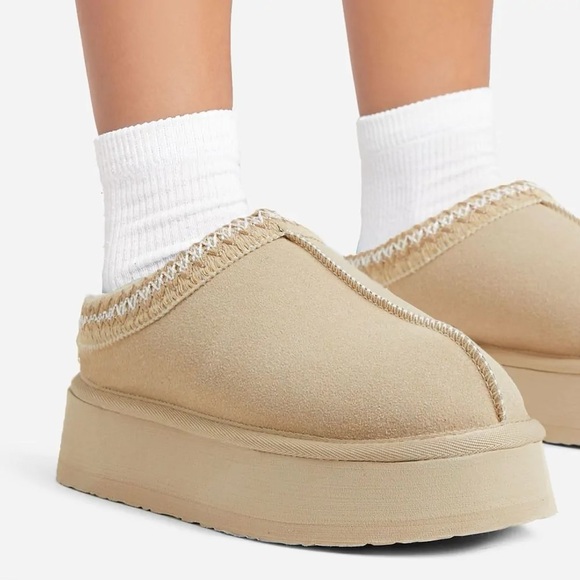 Ego Tazmin Aztec Platform Slipper - Sand NWOT - Picture 3 of 6